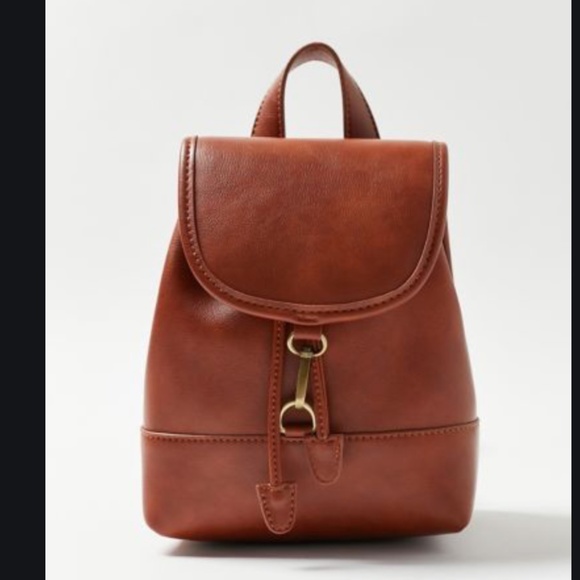 Urban Outfitters Handbags - Josie Faux Leather Bucket Mini Backpack Bag